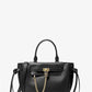 Hamilton Legacy Small Leather Belted Satchel