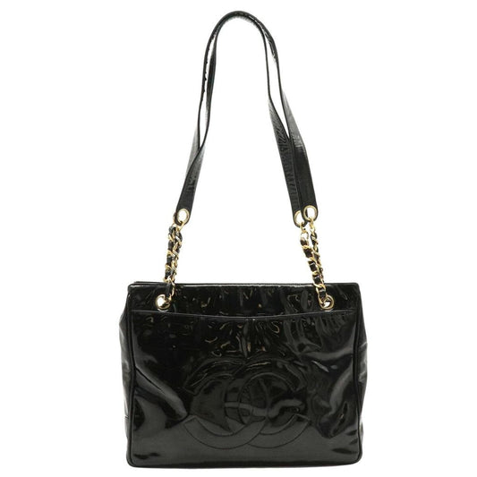 Chanel Pst (Petite Shopping Tote)  Leather Tote Bag (Pre-Owned)