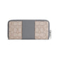 Box Program Signature Jacquard Slim Accordion Zip