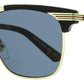 Gucci Unisex Pilot Sunglasses GG0287S 001 Gold/Black/Havana 52mm