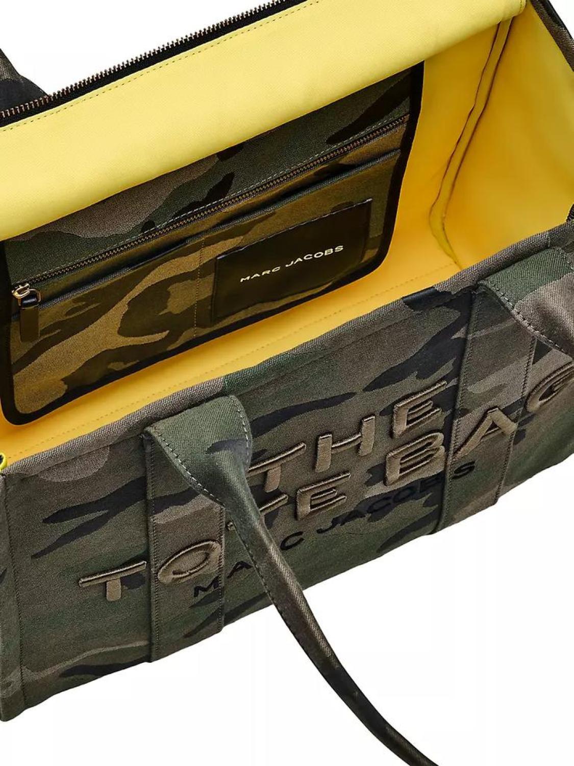 Large The Tote Camouflage Cotton Bag