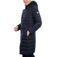 Women's Anorak Hooded Faux-Leather-Trim Down Packable Puffer Coat, Created for Macy's