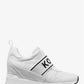 Maven Mixed-Media Slip-On Trainer