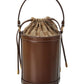 Gucci Ophidia Mini Leather Bucket Bag