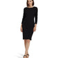 Ponte 3/4 Sleeve Dress