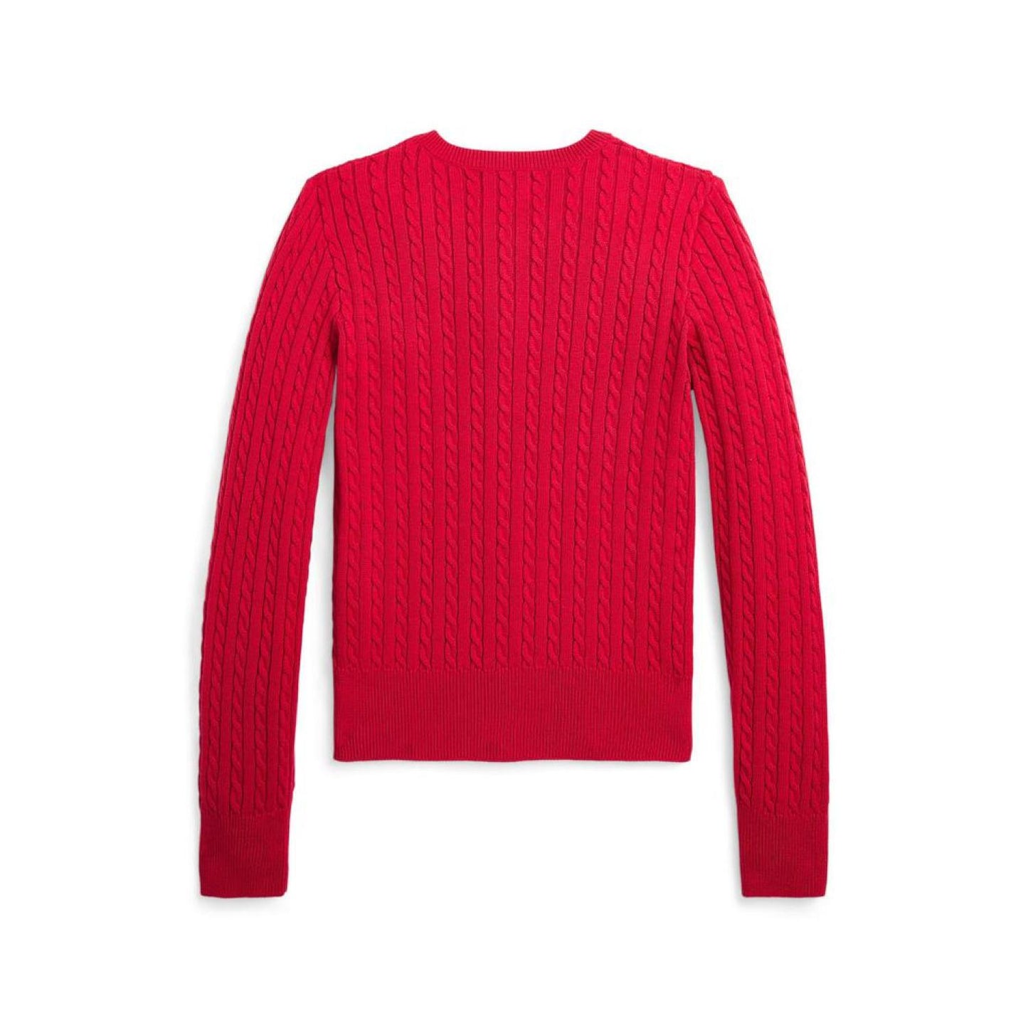 Polo Bear Mini-Cable Cotton Cardigan (Big Kids)
