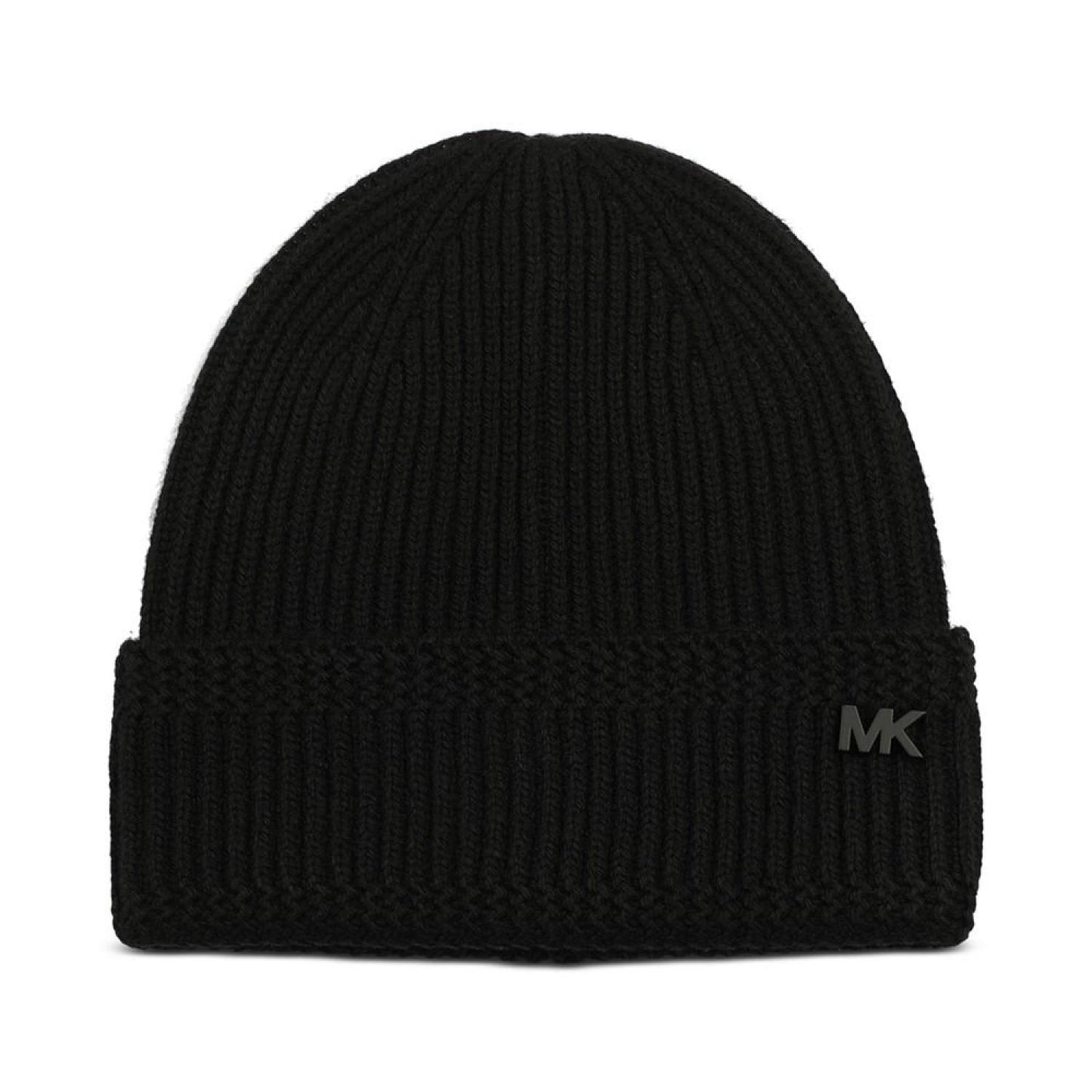 Men's Racked Ribbed Cuffed Logo Hat