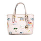 Michael Kors Jet Set Beach Powder Blush PVC XS Carryall Top Zip Tote Women's Handbag