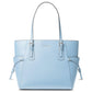 Voyager East West Crossgrain Leather Tote