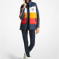 MK X ellesse Vail Color-Block Nylon Ski Vest