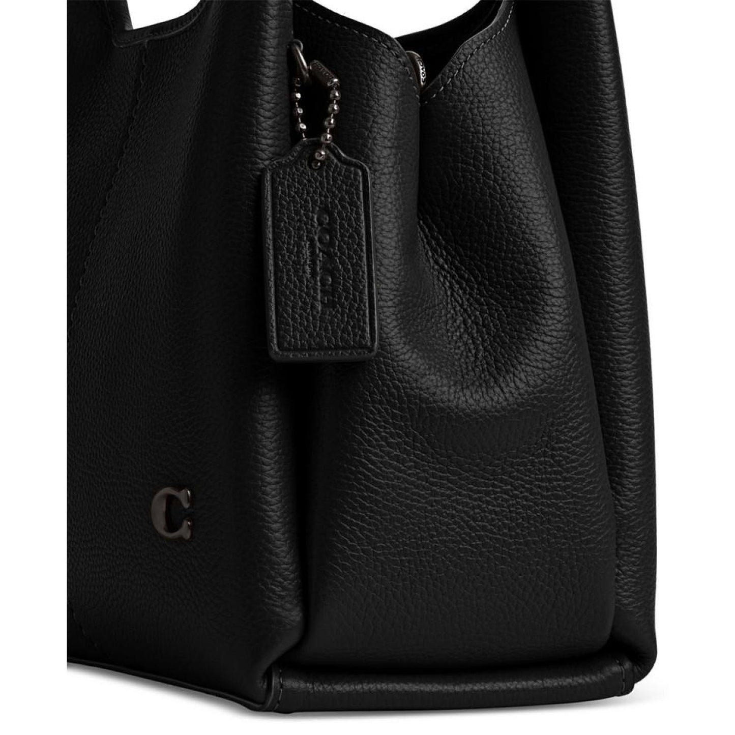 Lana 23 Polished Pebble Leather Medium Shoulder Bag