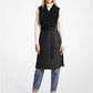 Wool Blend and Sherpa Wrap Vest