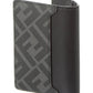 FENDI FF Squared Leather Card Holder