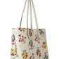 All Day Bouquet Toss Printed PVC Large Tote