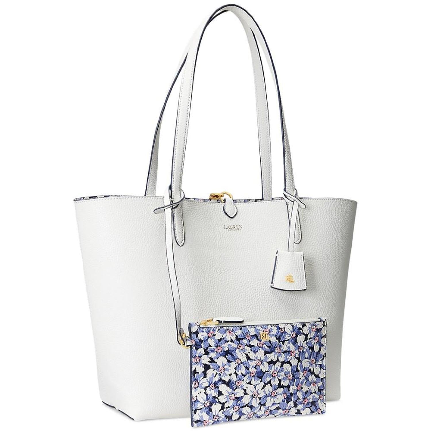LAUREN RALPH LAUREN ラルフローレン Pebble Reversible Tote Lauren Ralph Lauren Pebble Reversible Tote H007 for sale