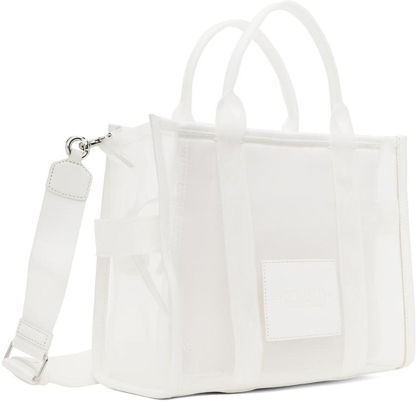 White 'The Mesh Medium' Tote