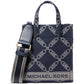 Gigi Logo Extra Small North South Shopper Tote Crossbody