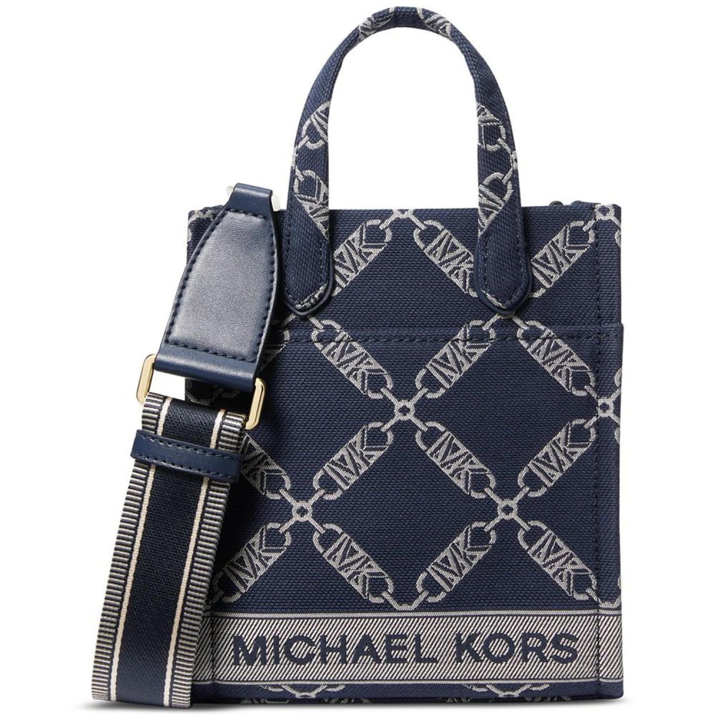 Gigi Logo Extra Small North South Shopper Tote Crossbody