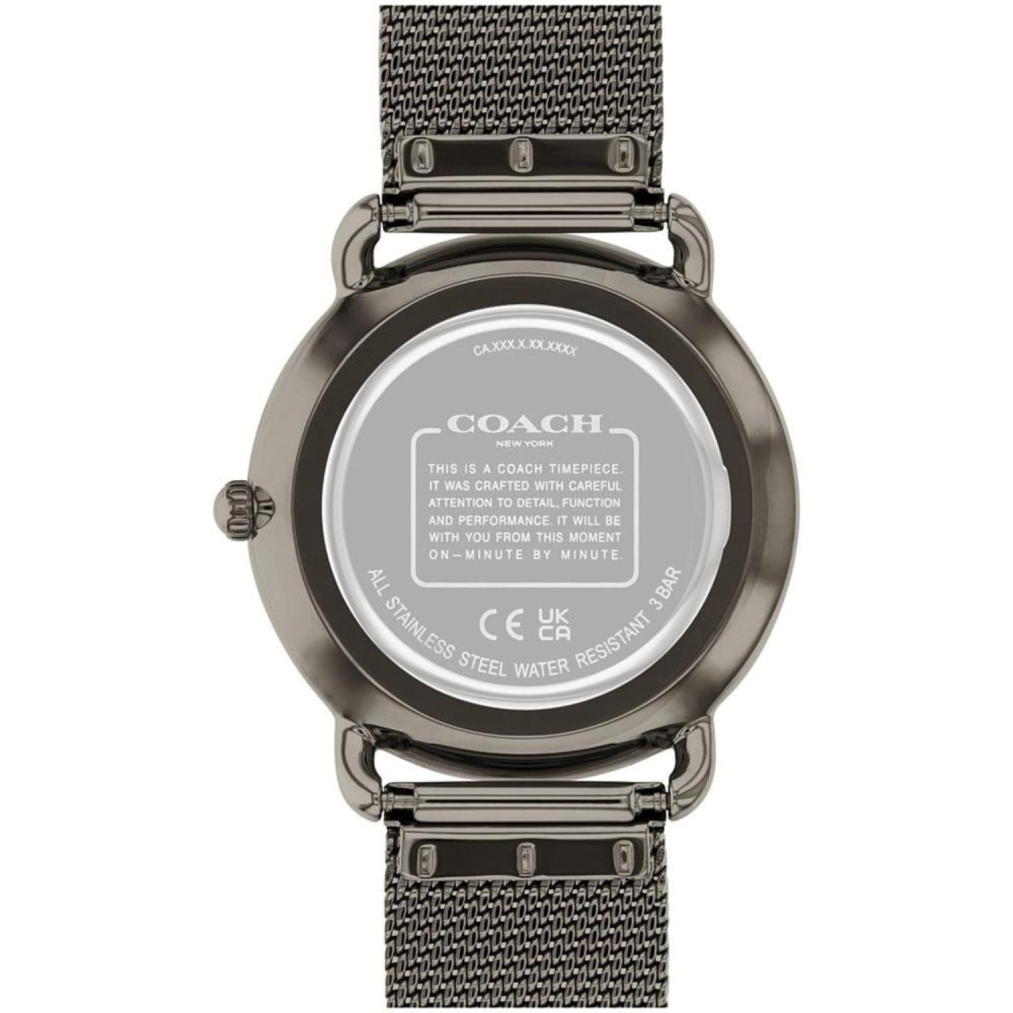 Women's Elliot Grey Stainless Steel Mesh Bracelet Watch 36mm