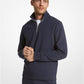 Cotton Blend Half-Zip Sweater
