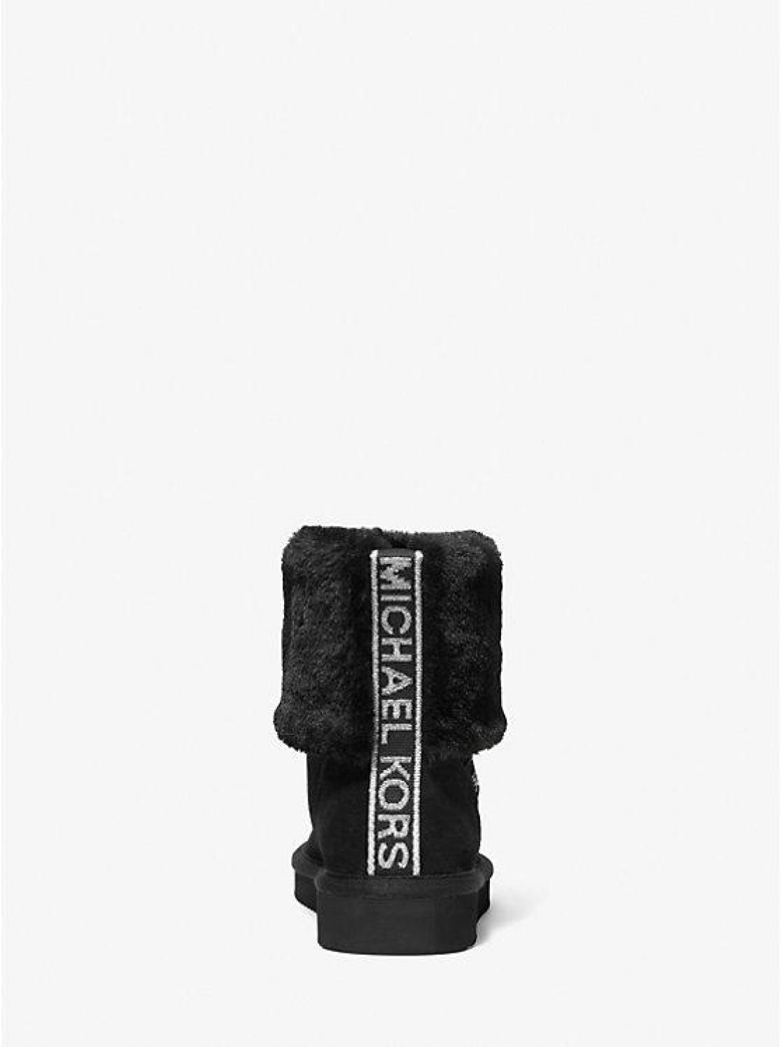 Julia Faux Fur Trim Suede Boot