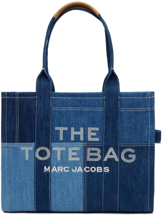 Blue 'The Denim Large' Tote