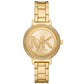Women's Sofie Three-Hand Gold-Tone Stainless Steel Watch 36mm
