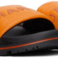 Orange 'The Leather Slide' Sandals