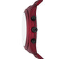 Men's Slim Runway Chronograph Red Coated Stainless Steel Bracelet Watch 44mm