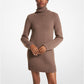 Corallina Cashmere Turtleneck Dress