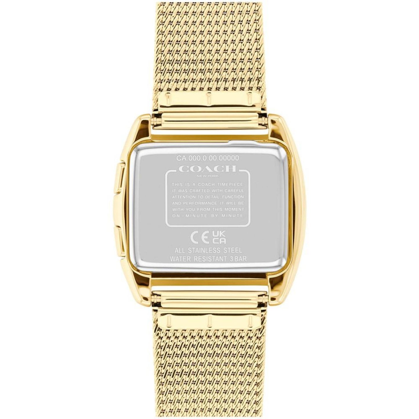 Women's Darcy Digital Ombre Gold-Tone Mesh Bracelet Watch, 30mm
