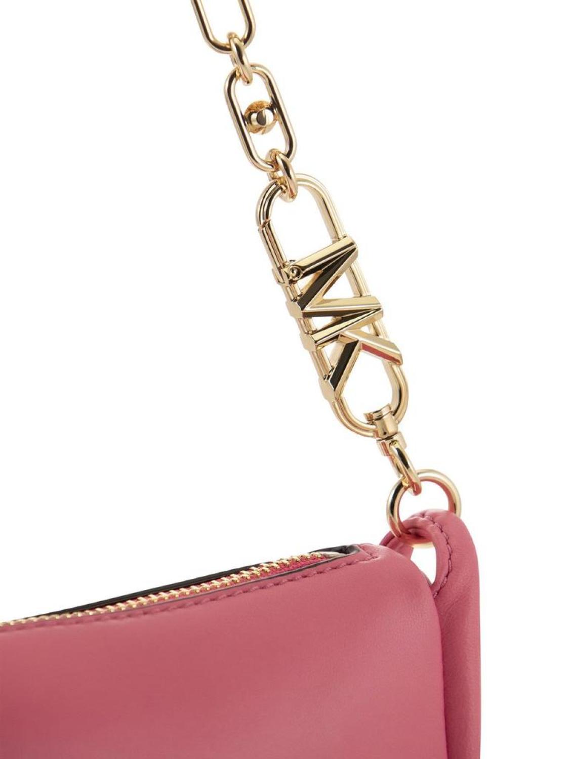 Michael Michael Kors Logo Plaque Chained Small Shoulder Bag