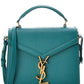 Saint Laurent Cassandra Mini Leather Shoulder Bag