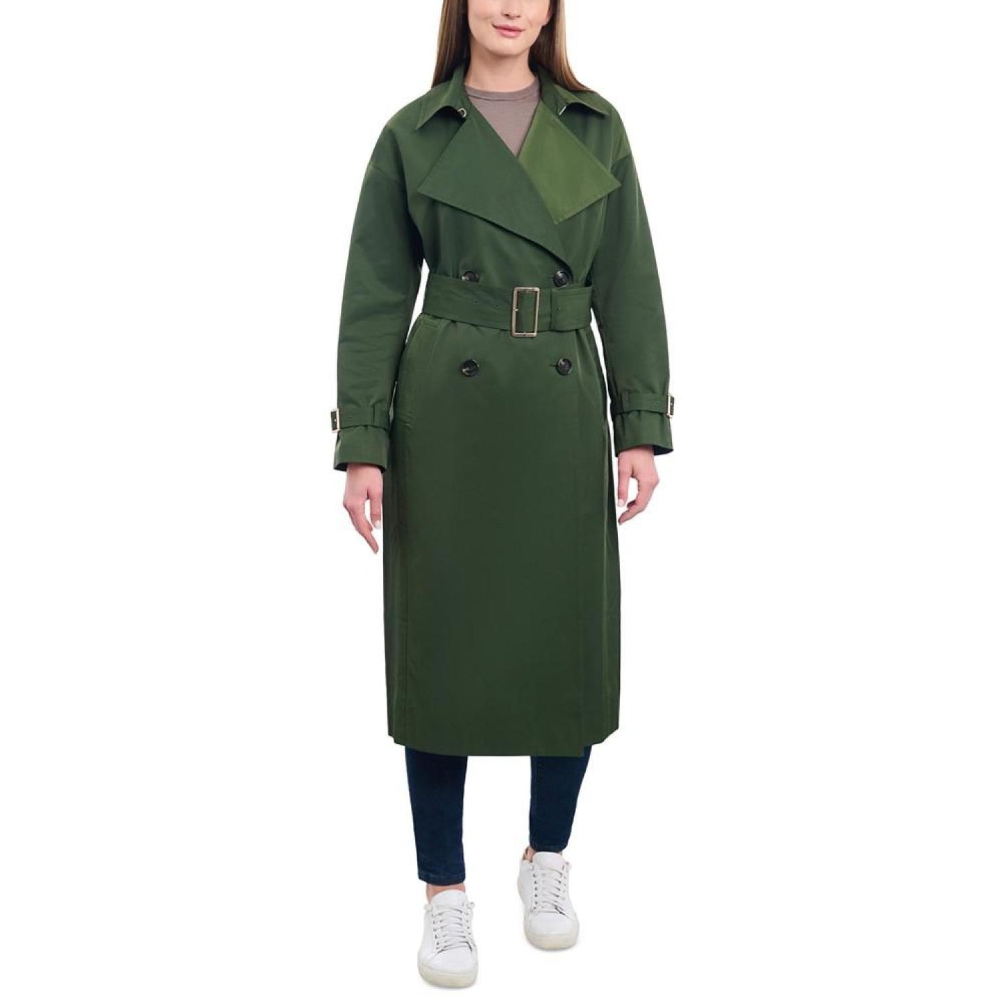 Women's Belted Trench Coat