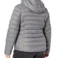 Zip Front Horizontal Quilt Packable Jacket M823157QZ