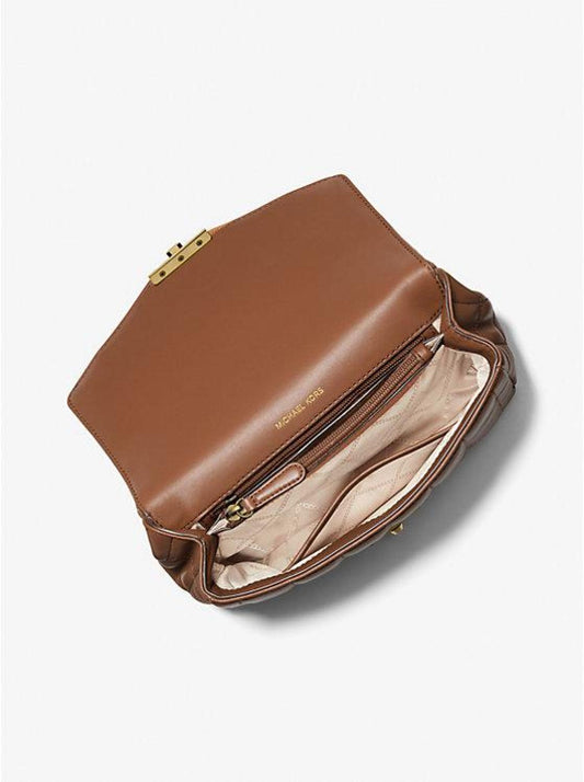 SoHo Large Quilted Leather Shoulder Bag