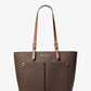 Jet Set Medium Logo Pocket Tote Bag