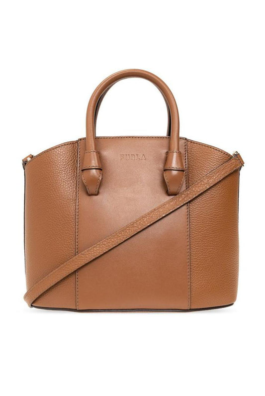 Furla Logo-Embossed Tote Bag