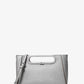 Chelsea Large Metallic Saffiano Leather Convertible Crossbody Bag