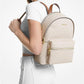 Sally Medium  2-In-1 Logo and Faux Leather Backpack