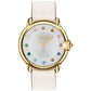 Women's Arden Chalk Leather Strap Watch, 36mm
