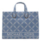 Michael Michael Kors All-Over Logo Jacquard Tote Bag