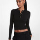 Ribbed Wool Blend Sweater