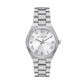 MK7393 - Lennox Three-Hand Stainless Steel Watch