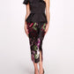 Duchess Degrade Midi Dress