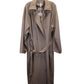 Max Mara Belted Trench Coat in Beige Cotton