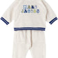 Baby Off-White Fleece Lounge Pants