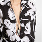 Precious Metal-Plated Brass and Silk Pebble Necklace