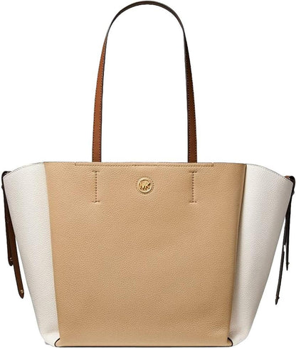 Michael Kors Freya-Lg Open Tote Camel Multi