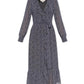 Michael Michael Kors Ruffled Long-Sleeved Dress